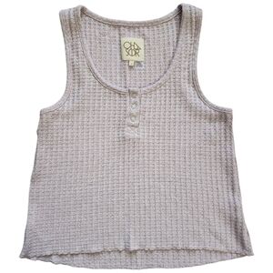Chaser Sparkle Thermal Henley Tank